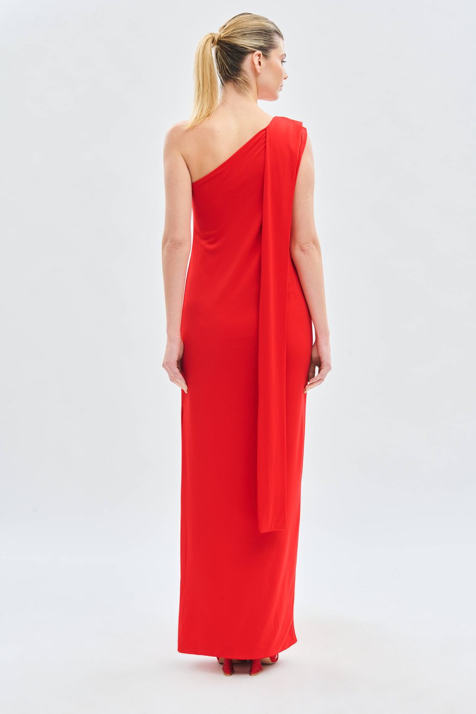 VESTIDO FIESTA ASIMETRICO — imagen 3