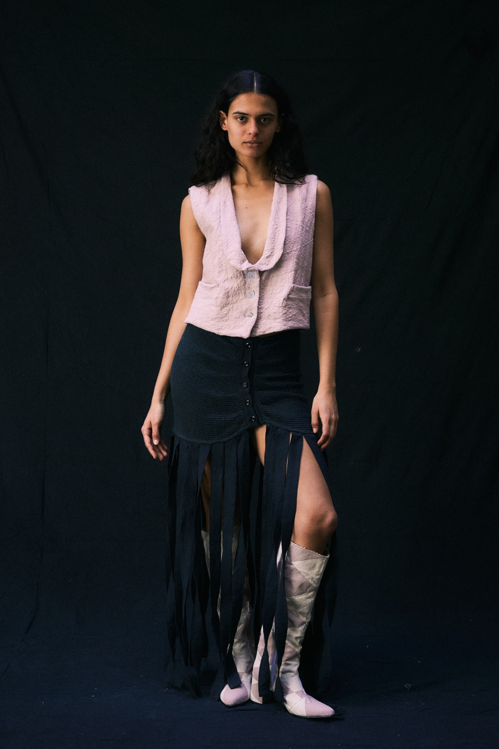 MADRAZA SKIRT — U · Negro