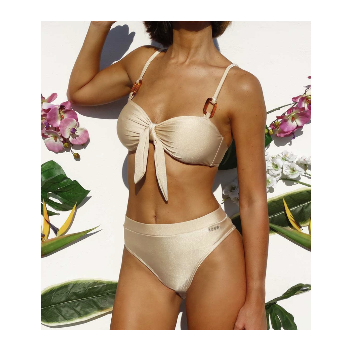 Calypsonia Birkin Regular Bikini — Beige