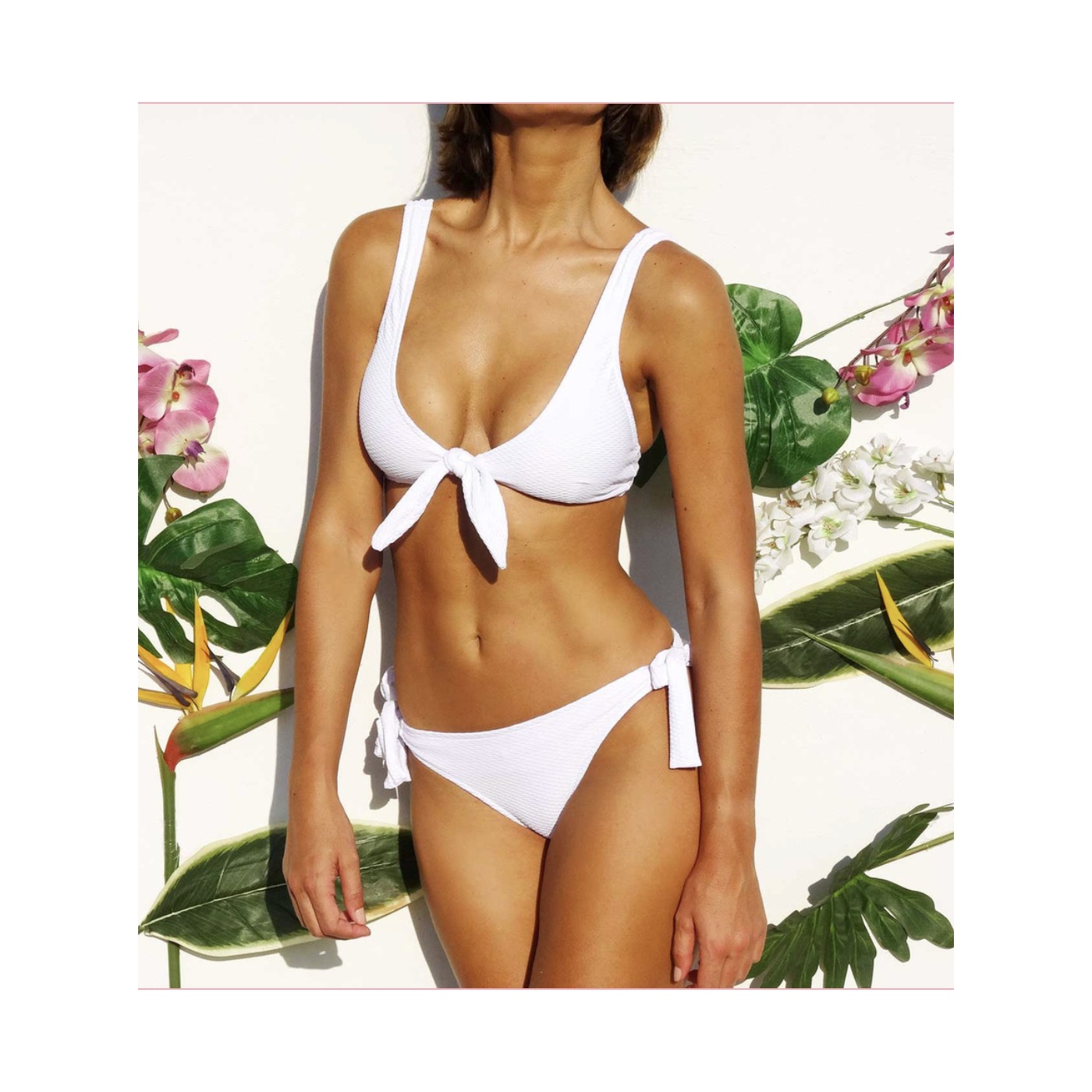 Calypsonia Patty Regular Bikini — White