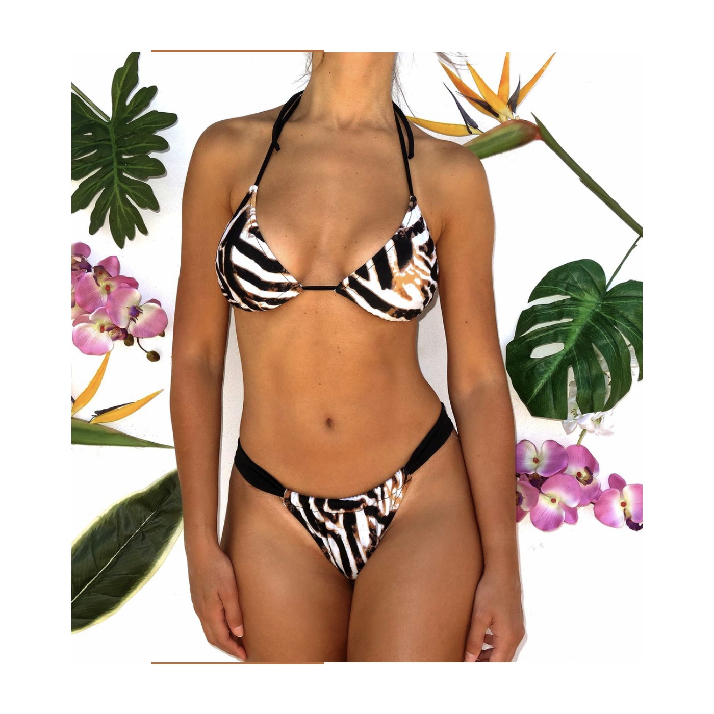 Calypsonia Tanzania Bikini — Black