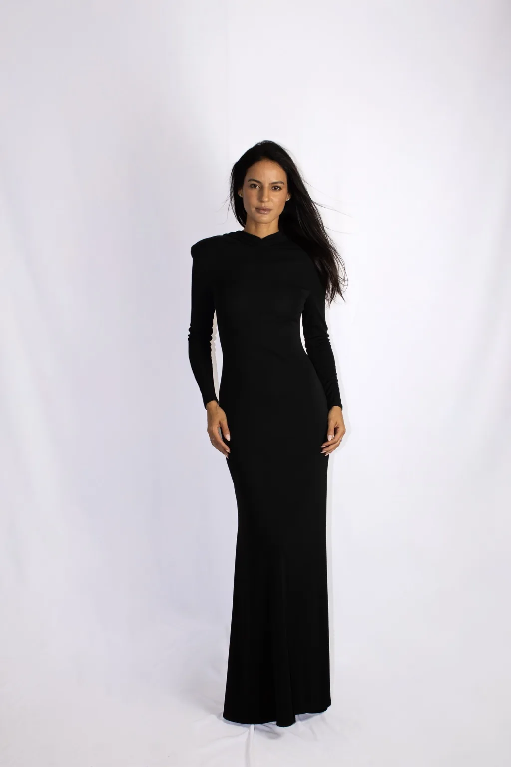 Vestido Largo Negro - Espalda Abierta