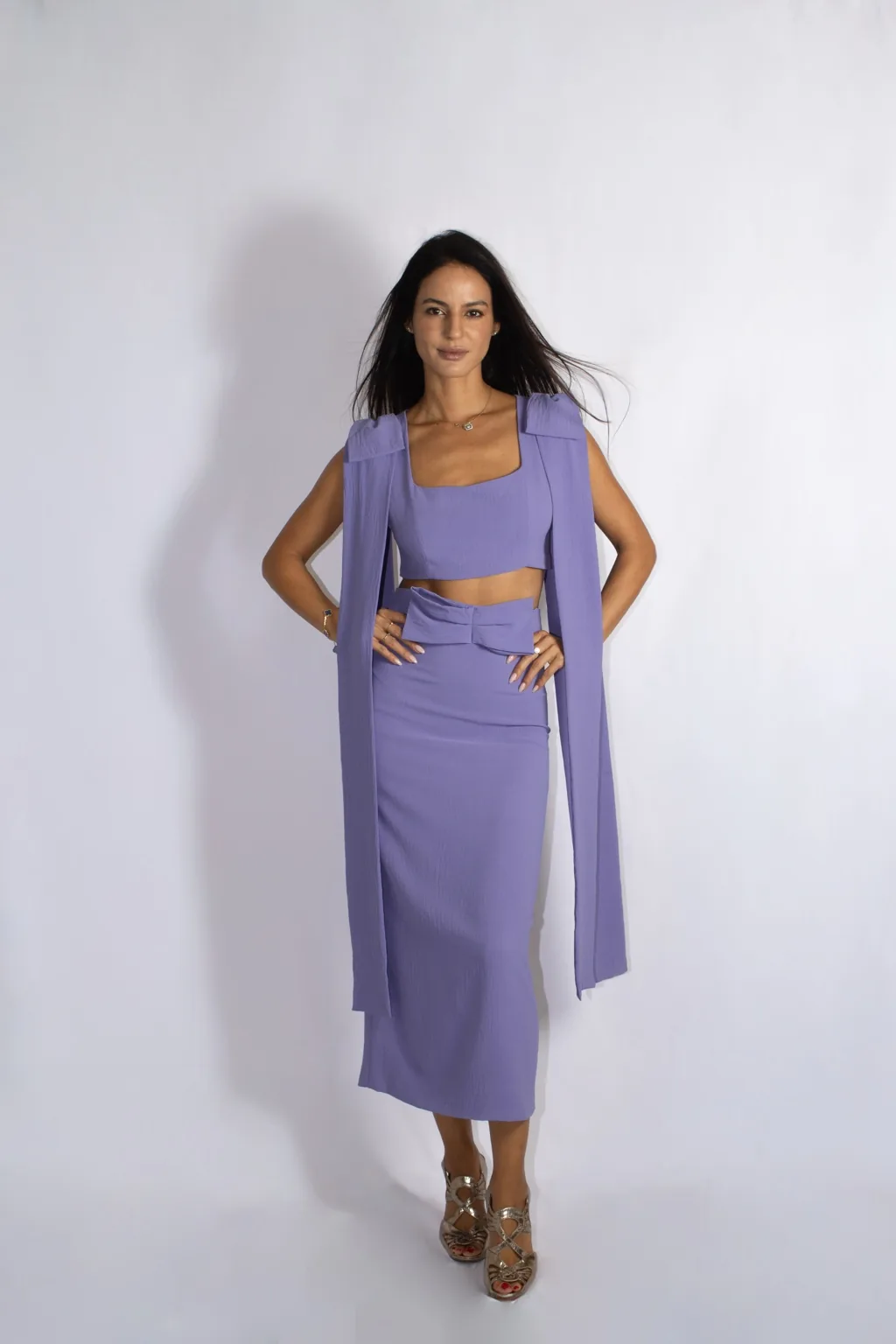 Crop Top Violeta