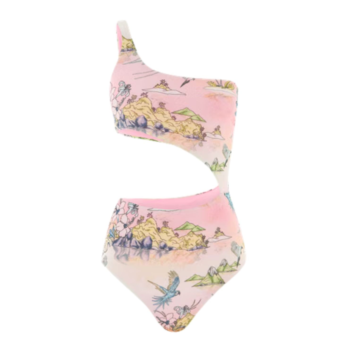 Evelyn One Shoulder Swimsuit de Oceanus — vista 1