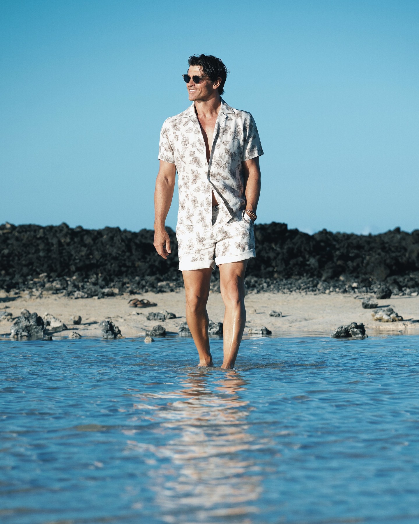 Pantalones cortos estilo Hawaii — S