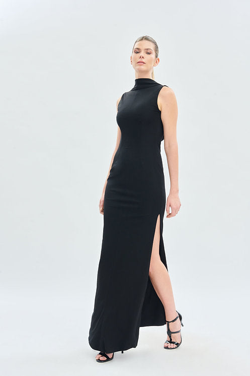 Vestido Fiesta Escote Drapeado · 15
