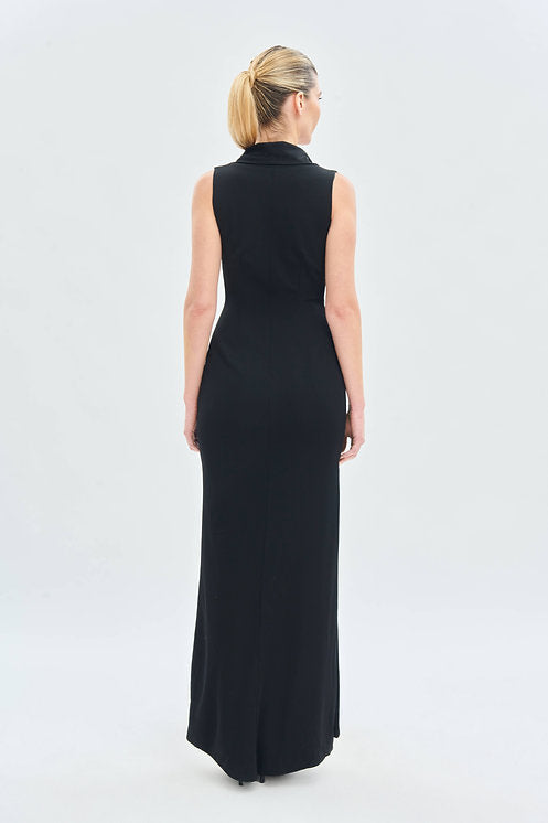 Vestido Fiesta Escote Drapeado · 13