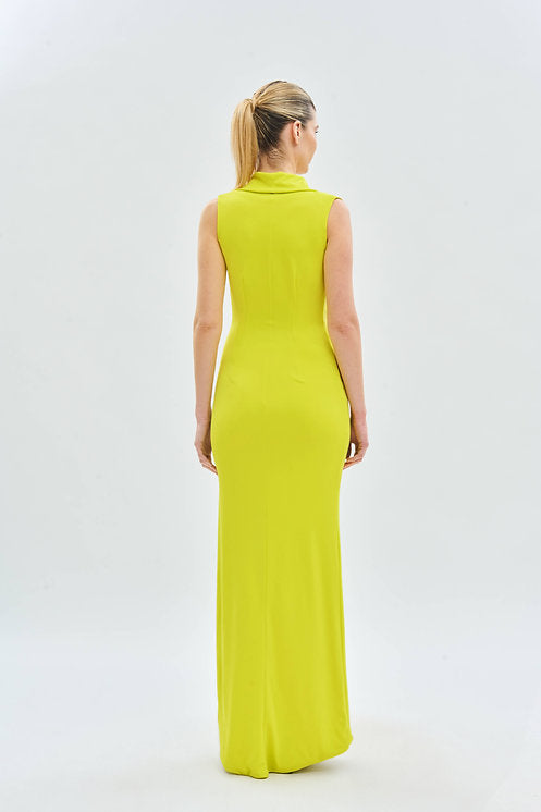 Vestido Fiesta Escote Drapeado · 11